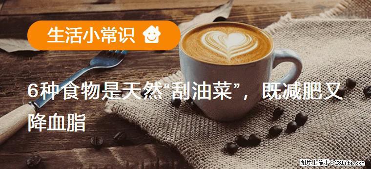 【生活小常识】6种食物是天然“刮油菜”，既减肥又降血脂 - 厦门生活资讯 - 厦门28生活网 xm.28life.com